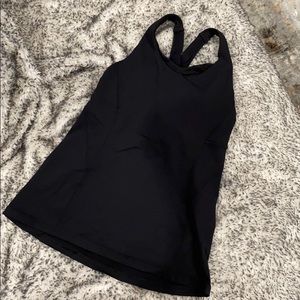 Lululemon top with bra padding (size 6)